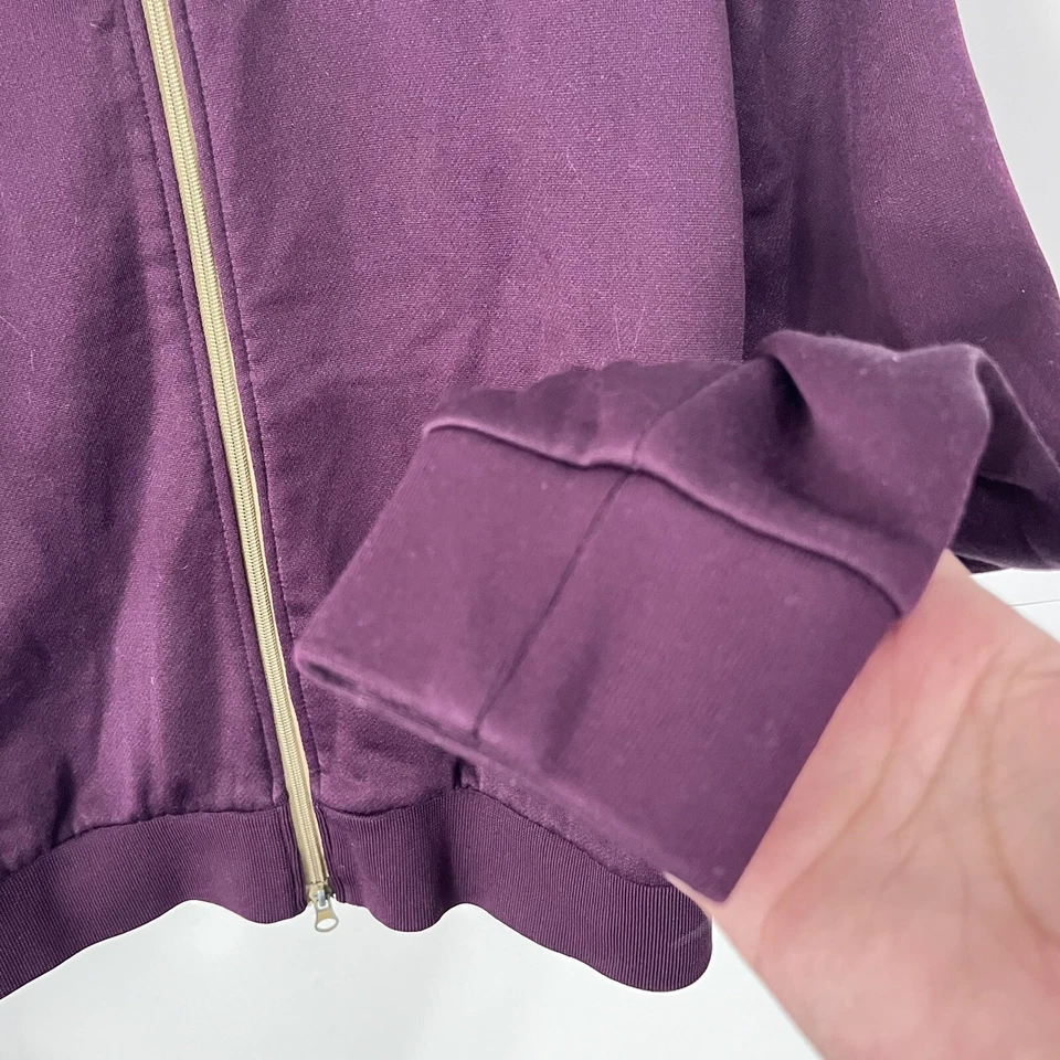 Chaqueta deportiva Buffalo David Bitton para hombre talla M granate garra blanca exhibición jersey Foto 4 de 4