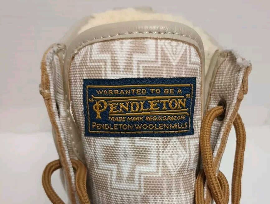 PENDLETON WINTER Snow Boots Size 9 Wool Lined Wit… - image 10