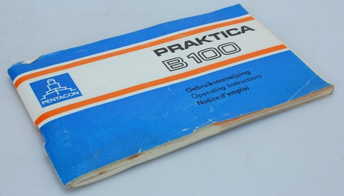 Mode d'emploi notice pour PRAKTICA B100 (Réf#K-357) - Photo 2 sur 4
