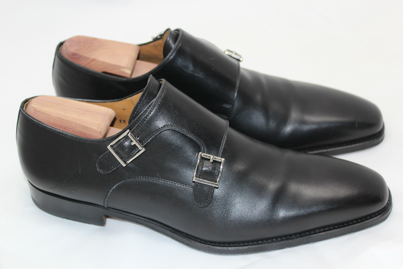 Magnanni 'Miro' Double Monk Strap Shoe 