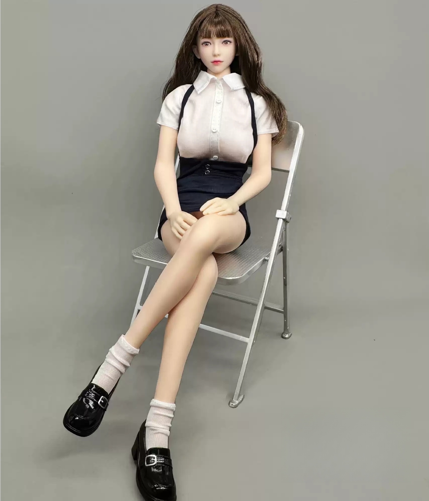 1/6 CJG-062 Short Sleeve Shirt & Belt Skirt Suit Costume Fit 12'' TBL JIAOU Acti