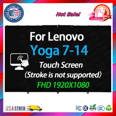 14'' 5D10S39740 LCD Touch Screen Assembly for Lenovo Yoga 7-14ITL5 82BH New