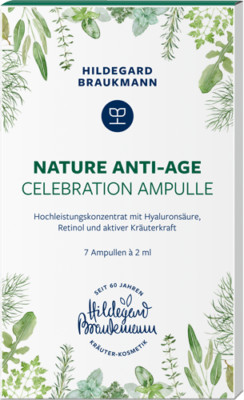Hildegard Braukmann Nature Anti-Age Celebration Ampulle , 7 x 2 ml Glasampulle