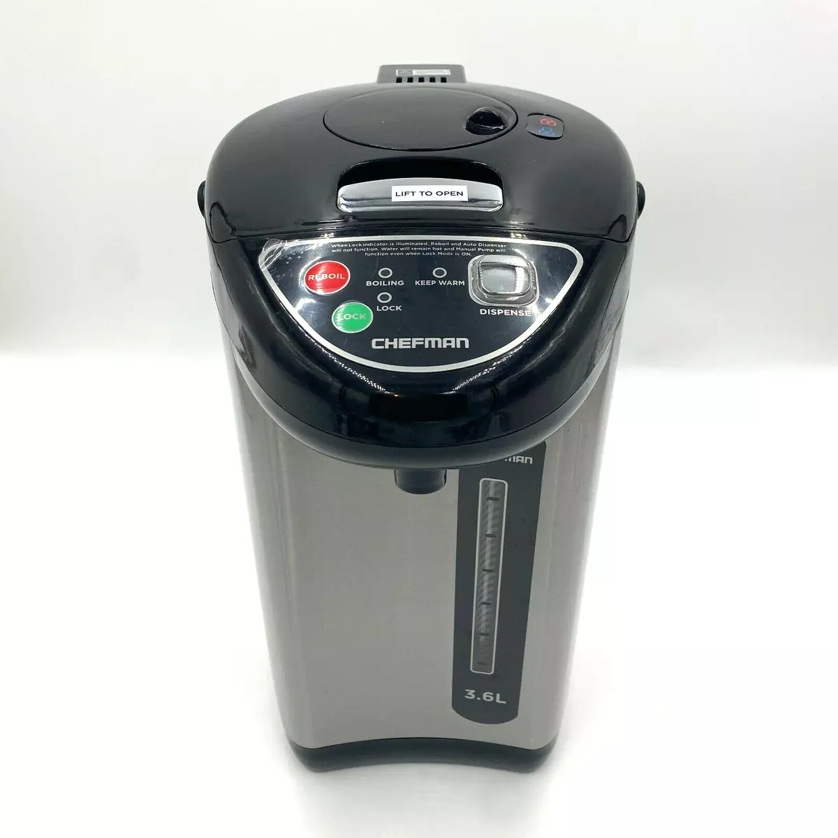 Chefman 5.3 Liter Instant Electric Auto Dispense Hot Water Pot