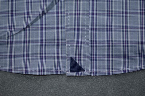 Untuckit Mens Shirt Size XL Plaid Narsai Button Front Nylon/Spandex - Picture 2 of 11