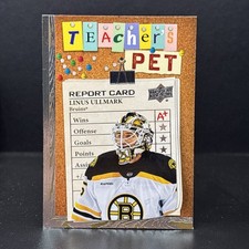 2023-24 Upper Deck Series 1 Teachers Pet Linus Ullmark #TP-20 