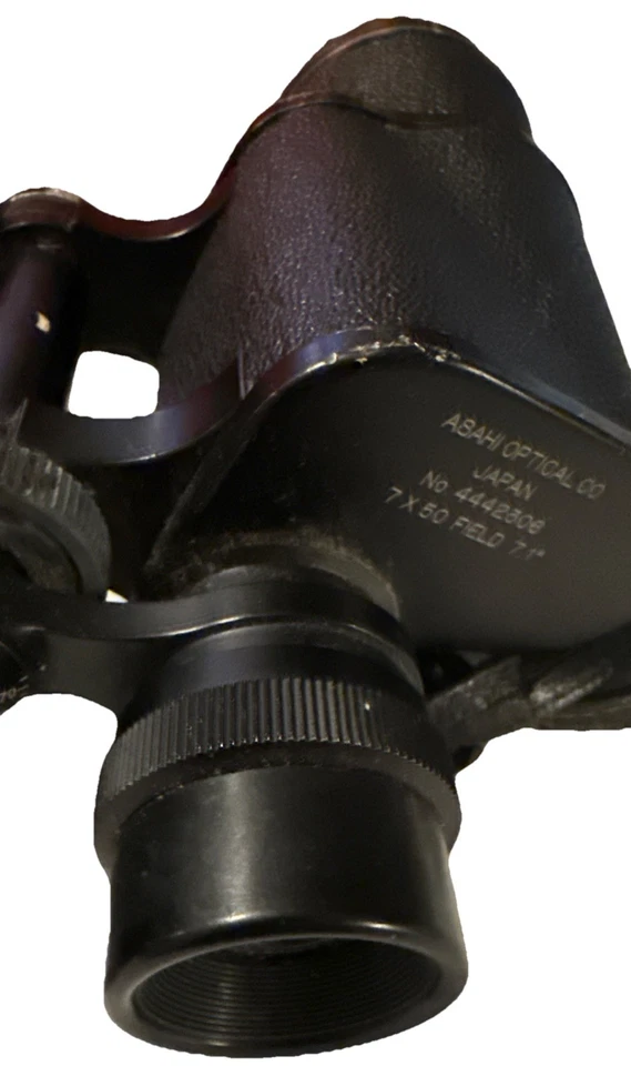 Vintage ASAHI Pentax Prism 7x50 Field Binoculars 7.1 Coated Japan - Image 3 of 4