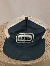 Vintage Hess Trucks Snapback Trucker Hat Made USA