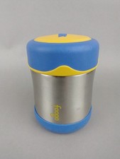 Thermos Foogo Vacuum Insulated Stainless Steel 10 Oz Food Jar, Blue Yellow