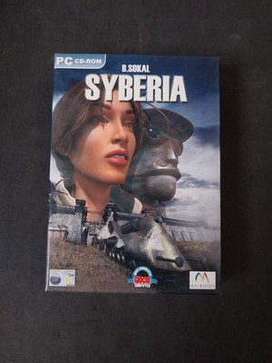 Syberia PC IBM CD ROM Große Kiste Italienisch Verwendet Komplette