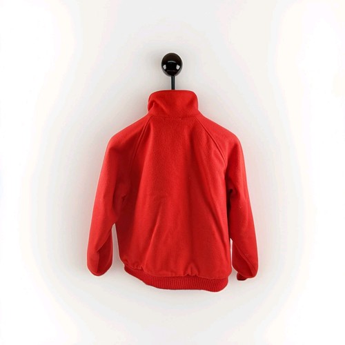 Vintage Woolrich Sherpa Lined Red Wool Men's Bomber Jacket Size L - Picture 2 of 10