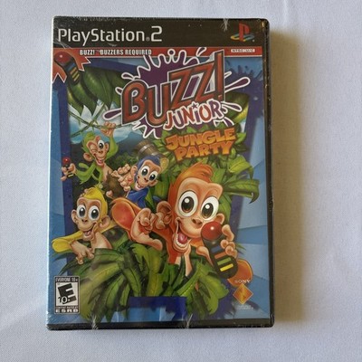 PS2 Buzz Junior: Jungle Party (PlayStation 2, 2007) New Sealed