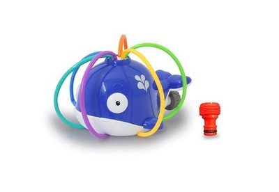Jamara 460621 Mc Fizz Water Sprinkler Whale-Rotating Connection to Standard Hose