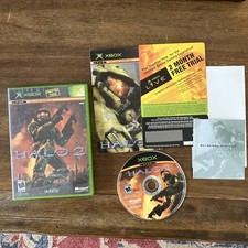 Halo 2 Microsoft Xbox, 2004 Bungie CIB W/ Manual Inserts