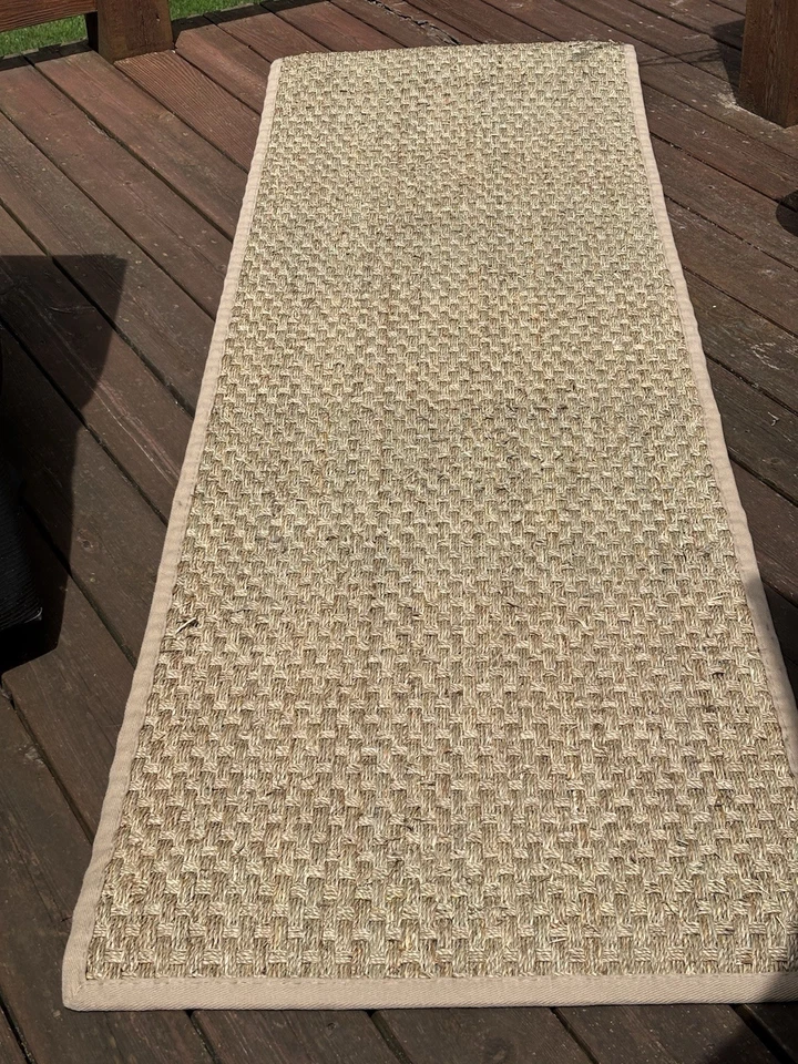 Safavieh Natural Fiber Runner Brand New 2’6 x 8’ NF114A-28 - Image 2 of 4