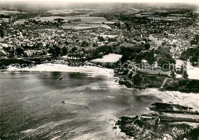 Saint-Quay-Portrieux Plage de la Comtesse vue aérienne