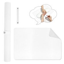 Diesisa Nail Art Table Mat,Foldable Nail Art Hand Rest Pad for Nail Arm Rest ...