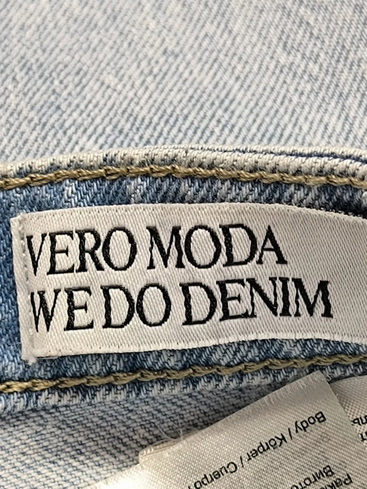 VERO MODA Vaquero Marlene Mujeres Vaquero Talla EU 38 azul look casual - Imagen 4 de 4