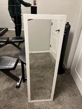 White Jewerly Box Mirror