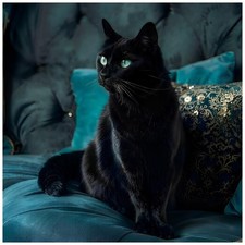 5D Diamond Art Painting Kits for Adults Cat, DIY Animal Diamond Art Kits for Beg