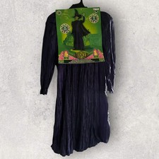 New Elphaba Deluxe Wicked Witch Musical Movie Halloween Child Costume small 4-6x