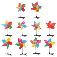 20Pcs Kids Windmill Hairpin Funny Windmill Hair Decor Random Color