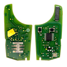 GENUINE USED VAUXHALL 2 BUTTON REMOTE KEY FOB CIRCUIT BOARD UNLOCKED PCF 7937A