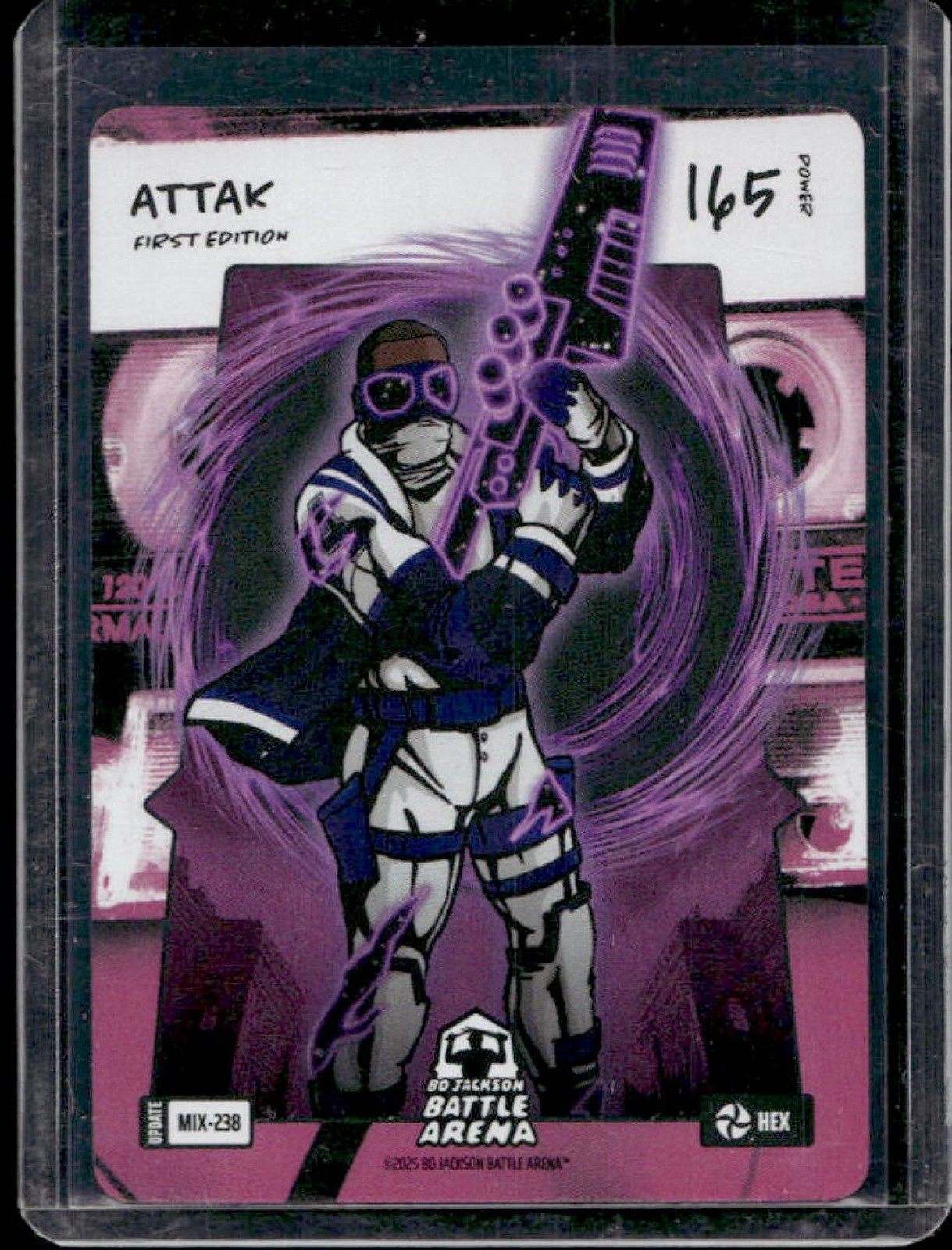 2026 Bo Jackson Battle Arena Kettle-Bell Fire Tracks Battlefoil SP #MIX-238