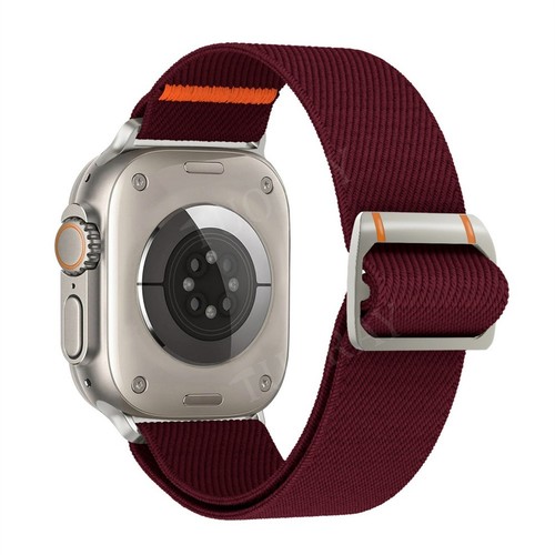 Nylon Armband für Apple Watch Ultra Series 10 9 8 7 SE 6 5 4 verstellbares Armband - Bild 32 von 39