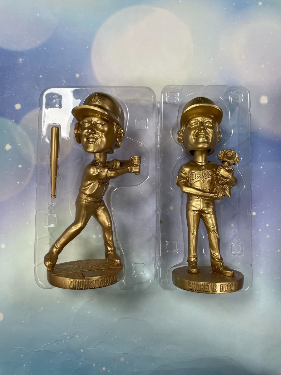 Dodgers Shohei Ohtani Otani & decoy Bobblehead God set 2024