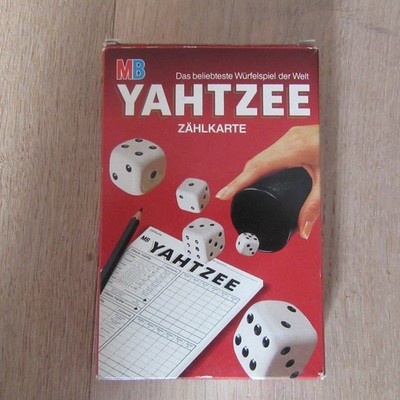 Yahtzee von MB Blöcke Zählkarten