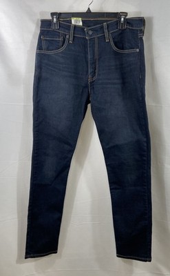 Levi's Men's 512 Slim Taper Dark Blue Flex Stretch Jeans Sz 33x30 NWT