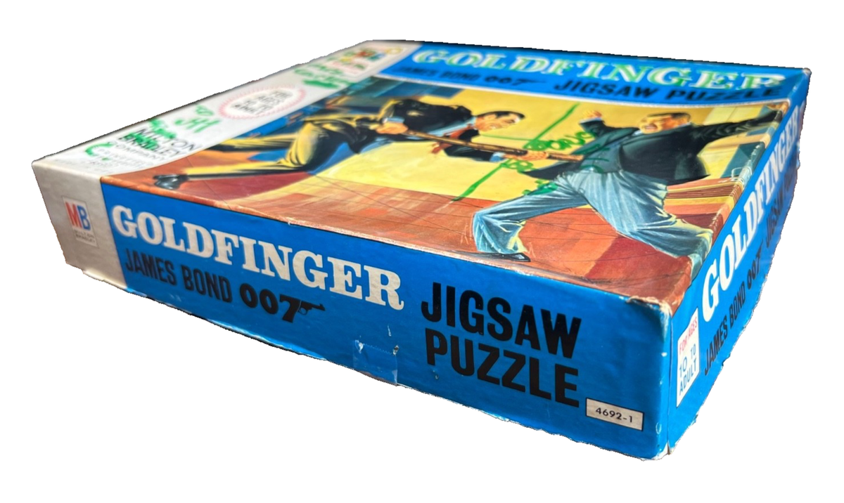 RARE Vintage 1965 James Bond 007 Goldfinger 'Fort Knox Finale