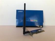 Linksys Wireless Adaptor- G PCI Adapter Model  WMP54G