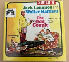 THE ODD COUPLE JACK LEMMON WALTER MATTHAU FILM SUPER 8MM B W 5" REEL KEN FILMS