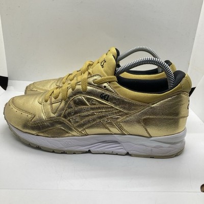 ASICS Gel Lyte V Gold Mens 7.5 HL501 Mens Shoes Sneakers