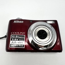 Nikon Coolpix L22 Digital Camera 12.0 MP 3.6x...