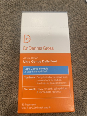 #ad #ad Dr Dennis Gross Ultra Gentle Daily Peel 30 Treatments 0.07OZ 2.2ML $30.00