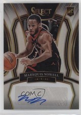 2023-24 Panini Select Rookie Signatures 98/249 Markquis Nowell #RS-NWL Auto 0x5w