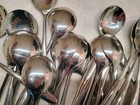 Venu Amici Bouillon Spoons 7 And 5/8 In Lot Of 29 Heavy Restaurant Ware — photo 2