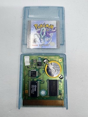 Pokemon Crystal (Gameboy Color) [Cartridge Only] Authentic! New Battery!