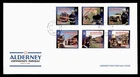 DR WHO 2004? ALDERNEY GUERNSEY FDC COMMUNITY SERVICES FIRE FIGHTER COMBO w29674