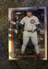 2025 Topps Chrome Update Series - Moises Ballesteros #USC93 Refractor (RC)