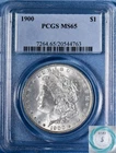 1900 Morgan Dollar PCGS MS65 - Gem Frosted Beauty!!!
