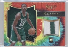 2015-16 Panini Select Rookie Swatches Tie-Dye Prizm 7/25 Jordan Mickey #15 7i2