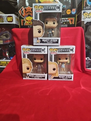 Funko Pop! Television Ozark Set Wendy & Marty Byrd Ruth Langmore VAULTED