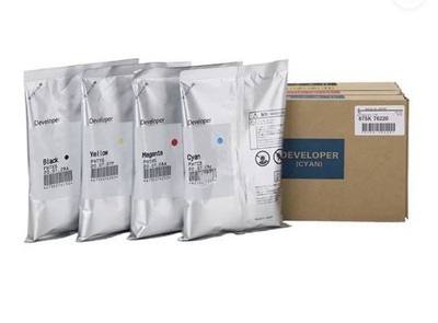   XEROX 252 550 700 C60 C70 C75 C9070 DEVELOPER SET CMYK