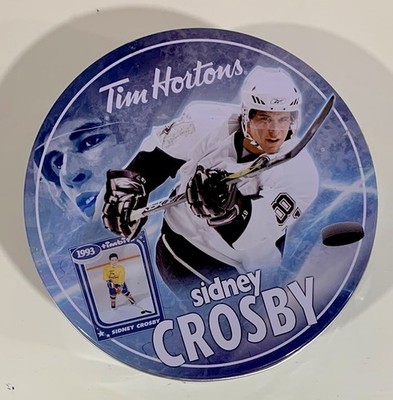 Tim Hortons Sidney Crosby NHL Penguins 100 Piece Puzzle Tin Box (2009) COMPLETE!