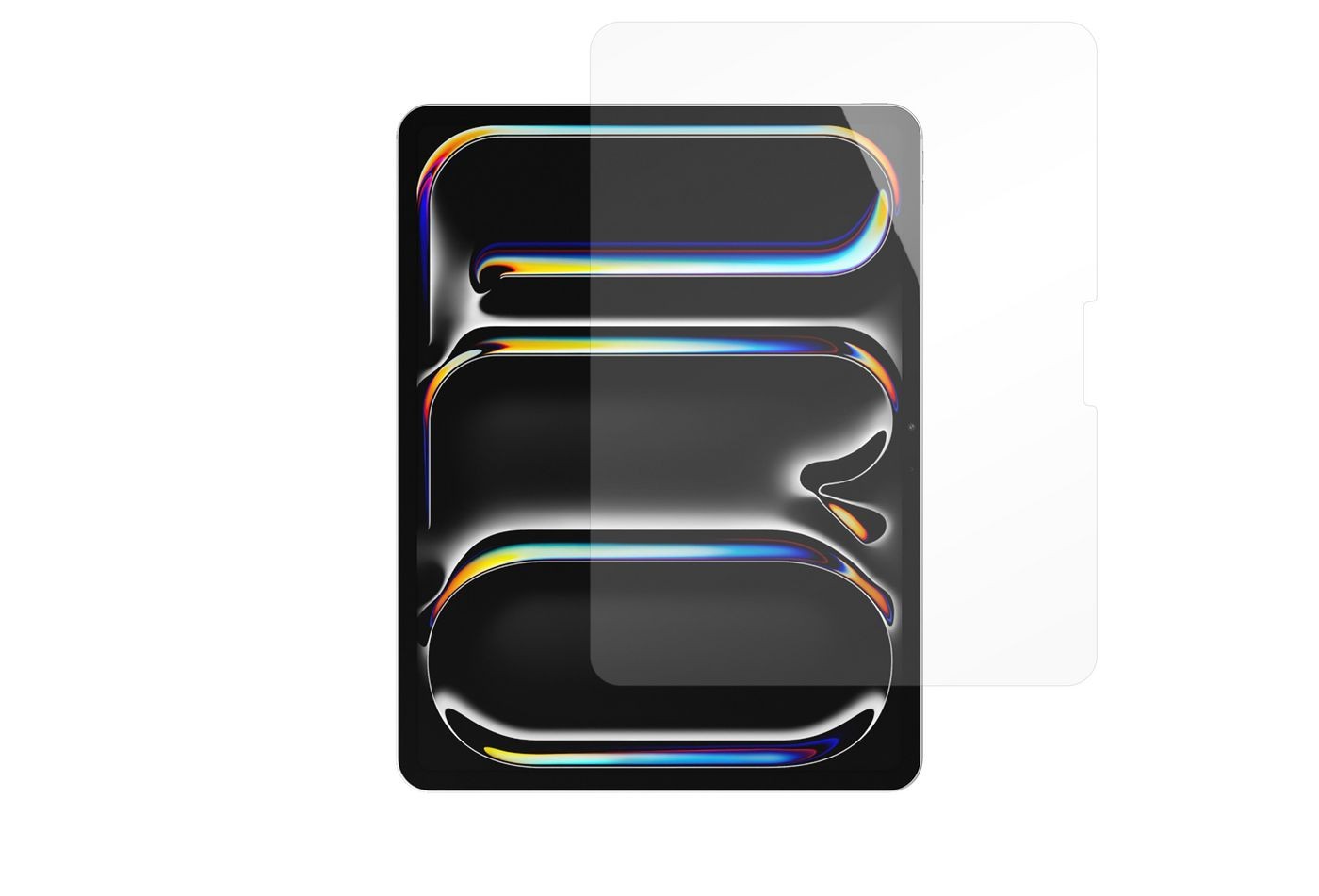 eSTUFF Apple iPad Pro 12.9" / iPad (Apple iPad Pro 12.9 2020), Tablet Hülle, Transparent - Image 2