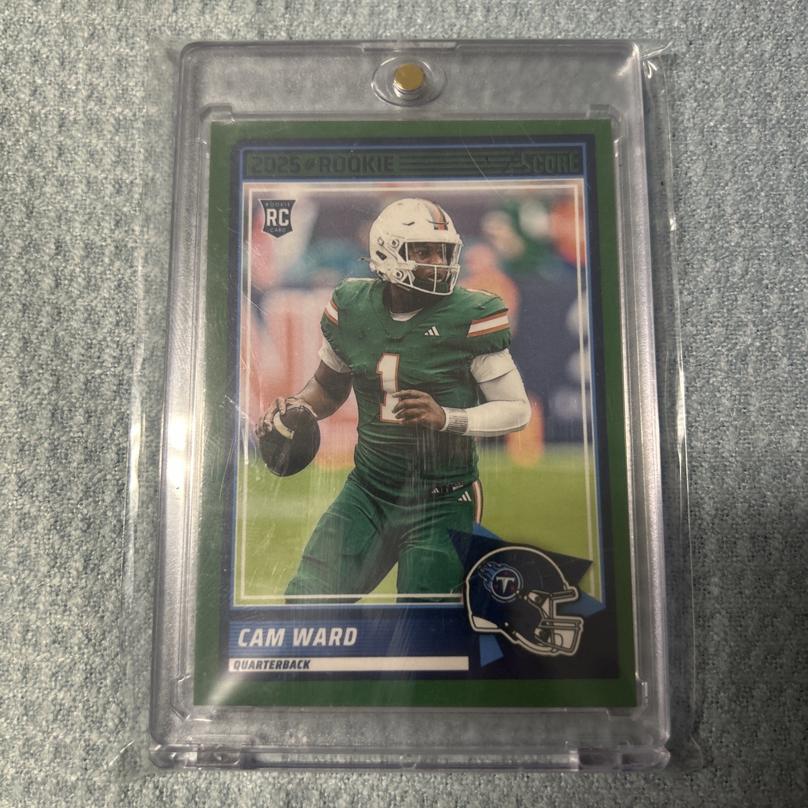 2025 Score - Rookies Cameron Ward #13 Green (RC)